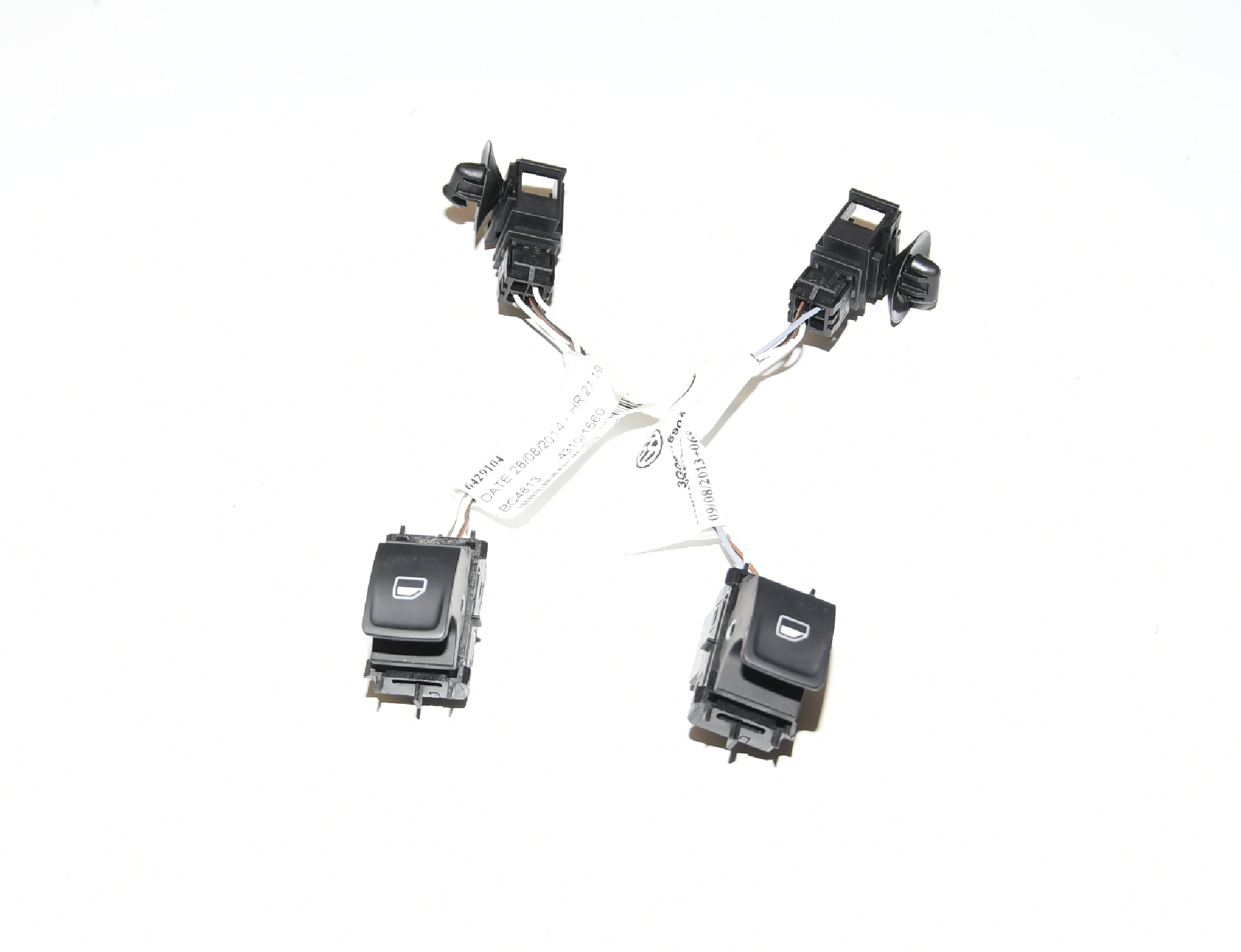 Schalter elektr. Fensterheber Rechts Set 5G0959855H WHS Passat Variant 3G Orig. 