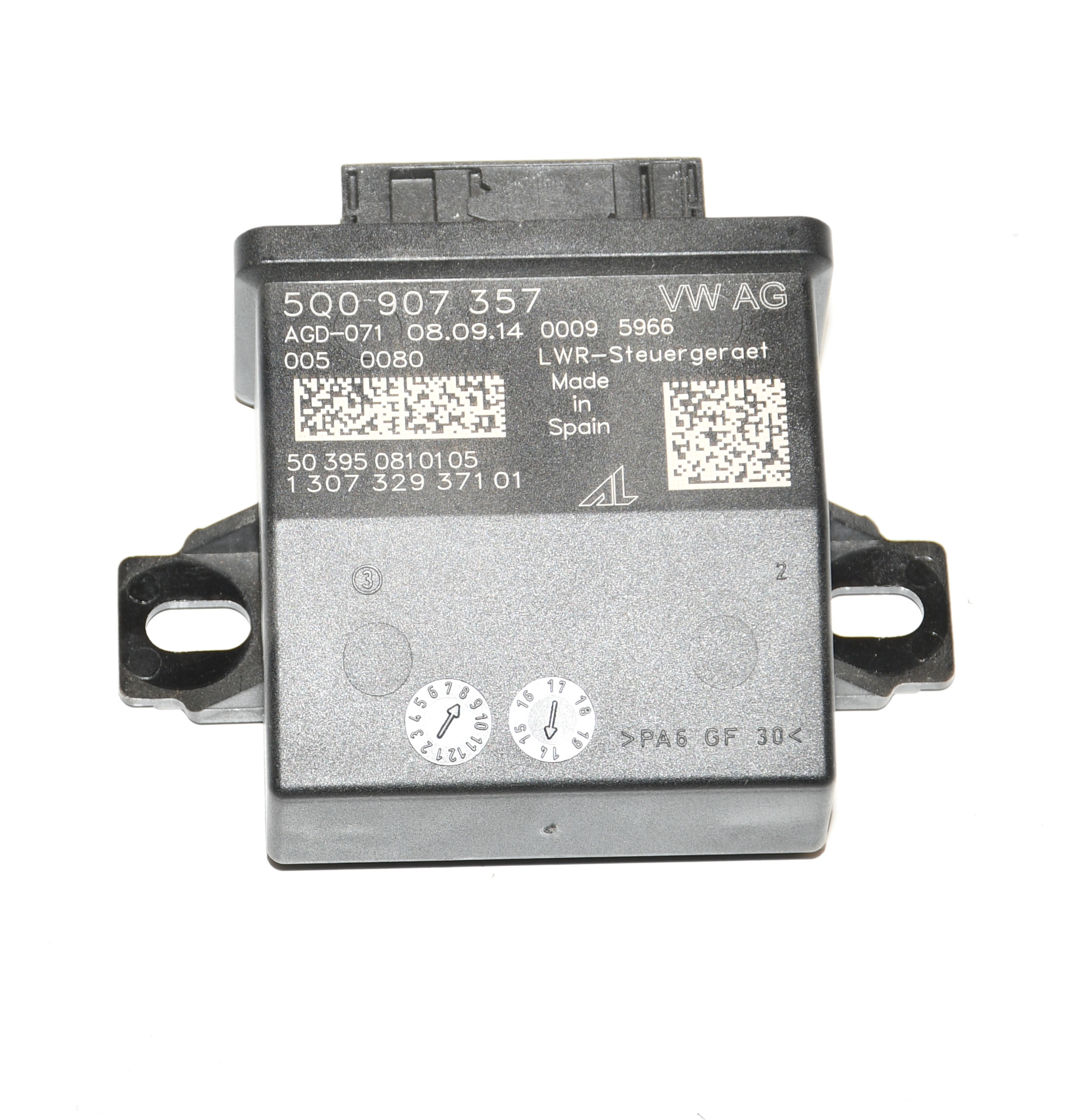 Steuergerät Kurvenlicht Leuchtweitenregulierung  5Q0907357 Z00 Original VW 