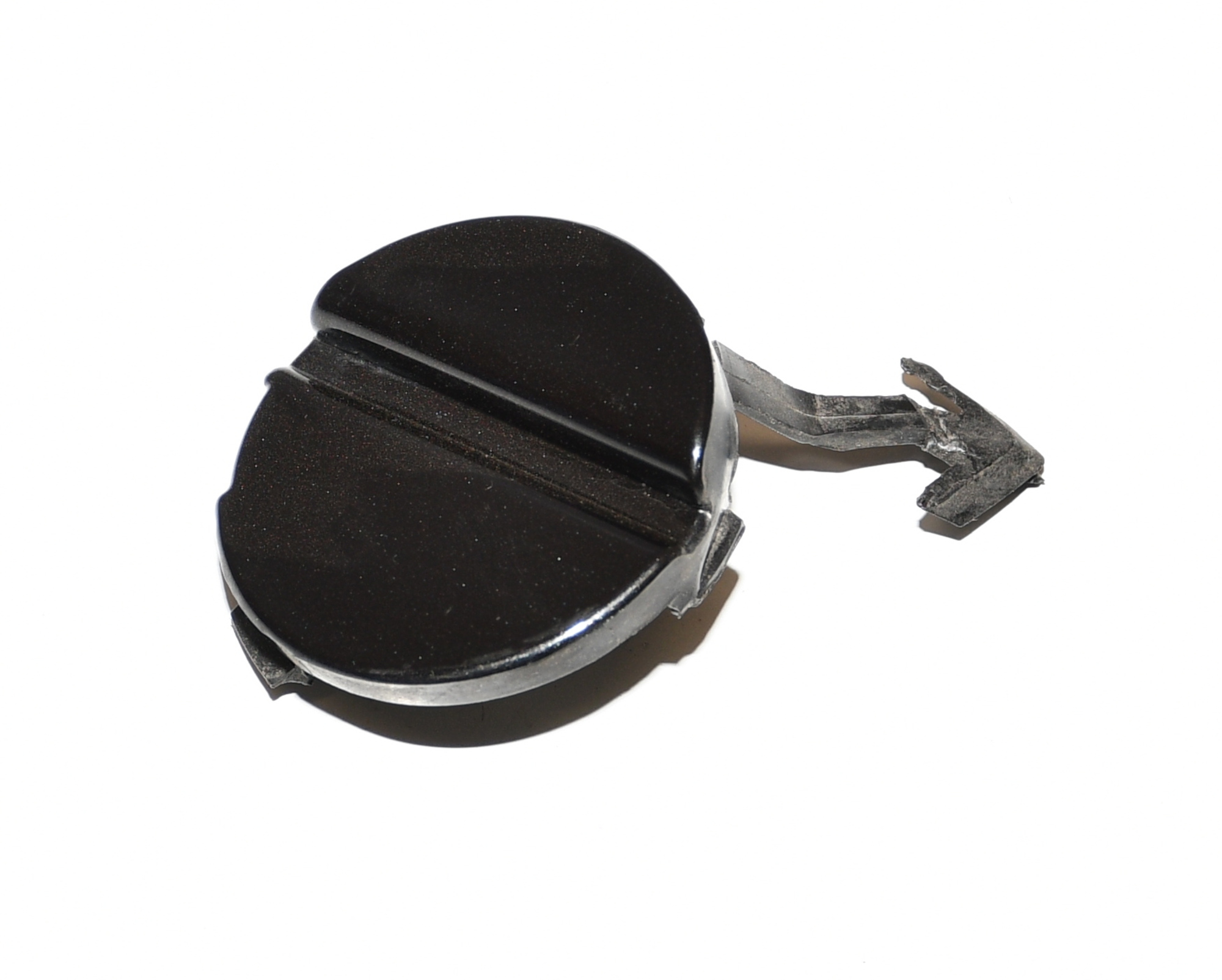 Abdeckung Kappe Abschleppöse Vorne 620229640R NV676 NOIR NACRE Twingo II Orig. 