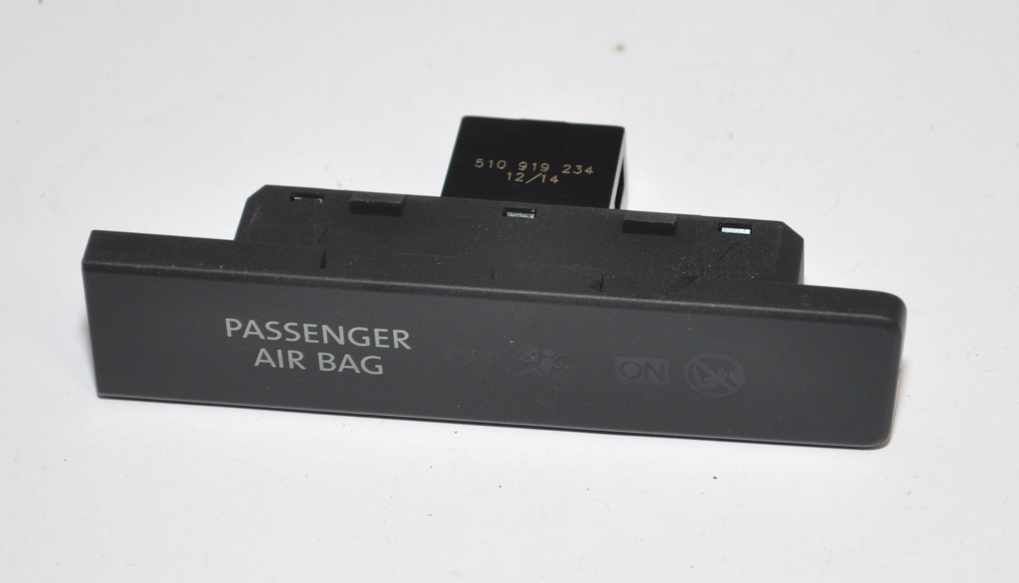 Kontrolleuchte Deaktivierung Beifahrerairbag  510919234 WHS Golf Sportsvan VW 
