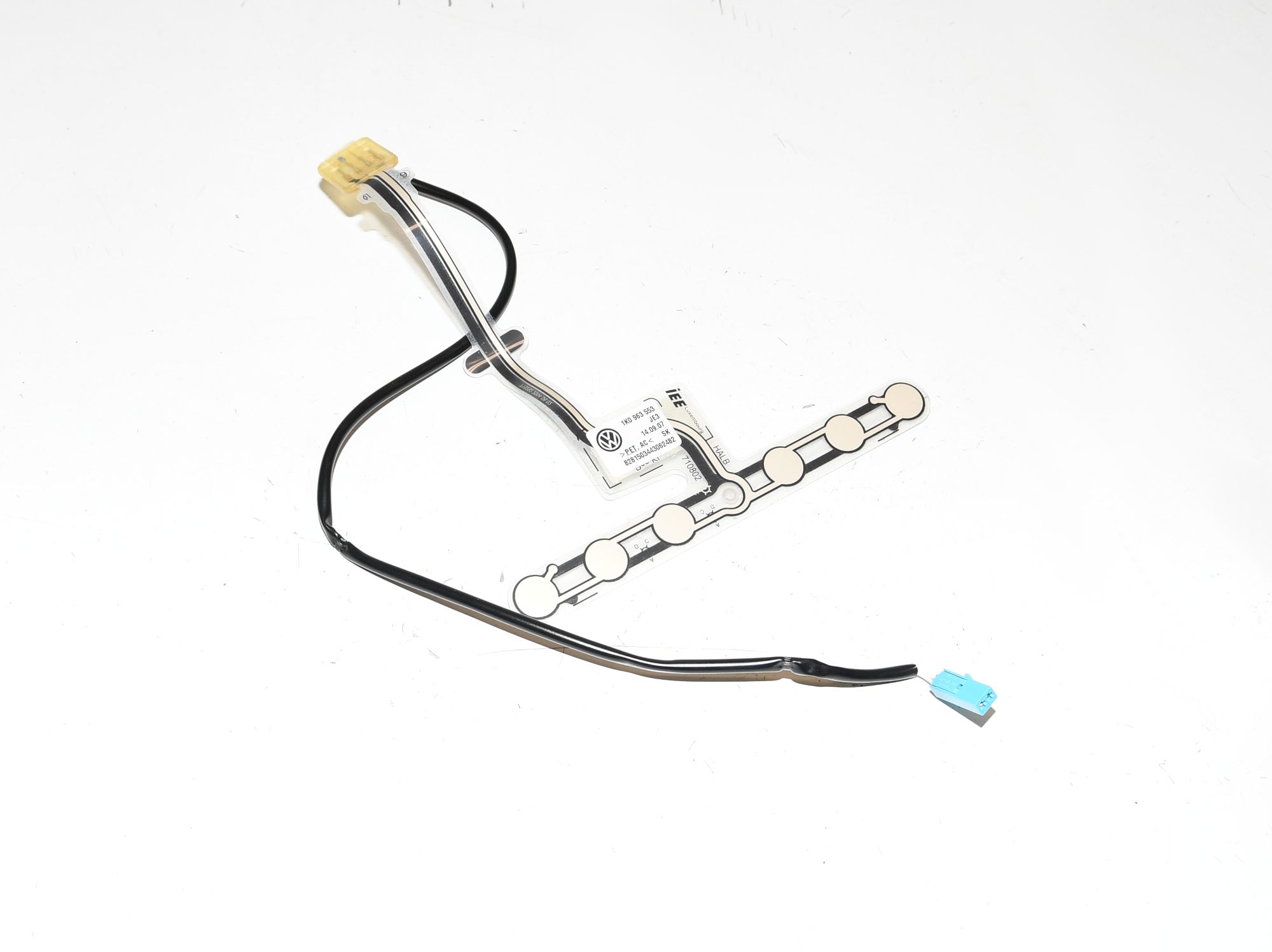 Einlage Sitzerkennungsbelegung  Vorne,Rechts 1K0963553 Golf 5 V 1K Original VW 