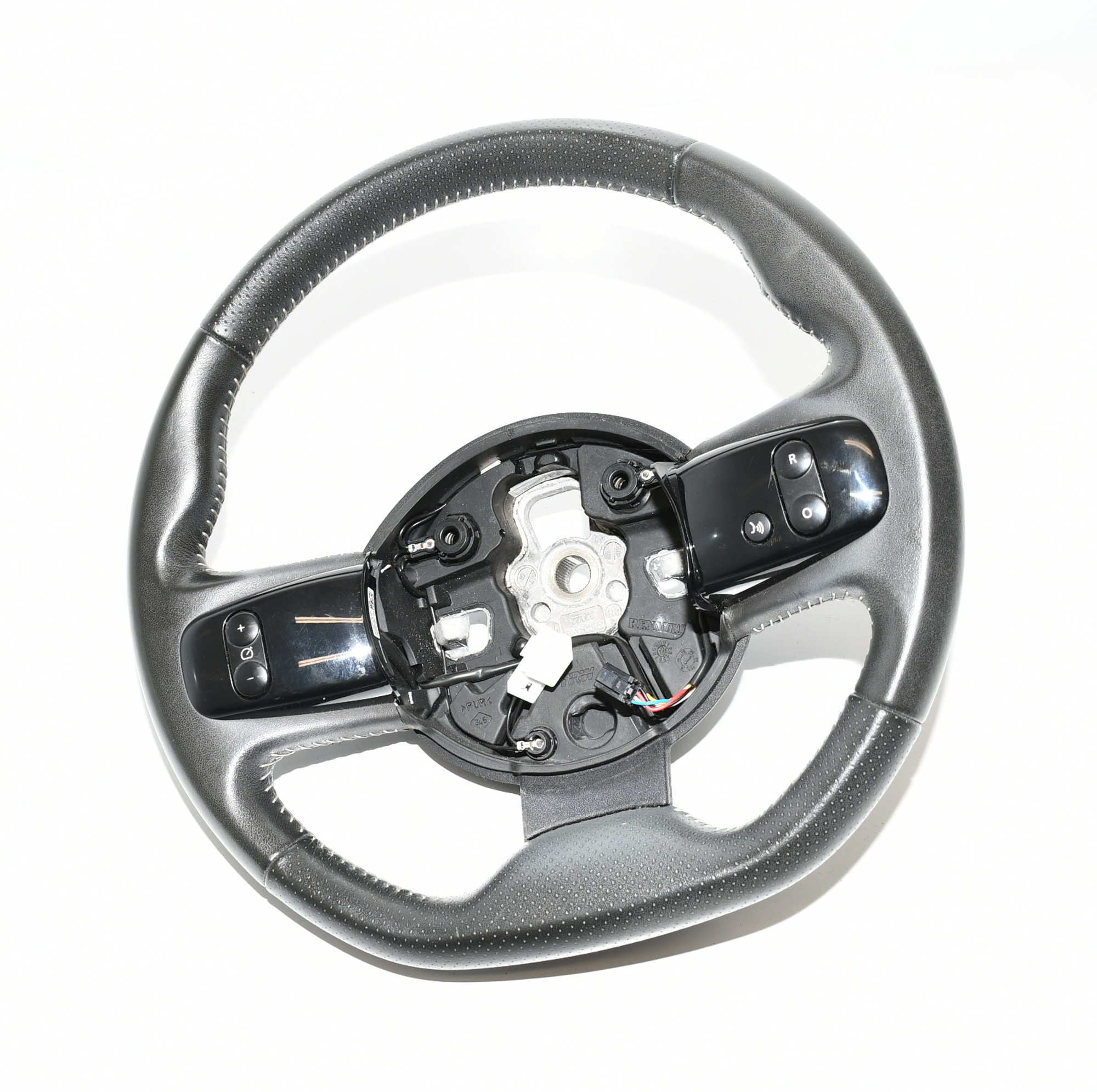 Lenkrad 3-Speichen  Leder 484007081R Twingo 3 III  Original Renault    