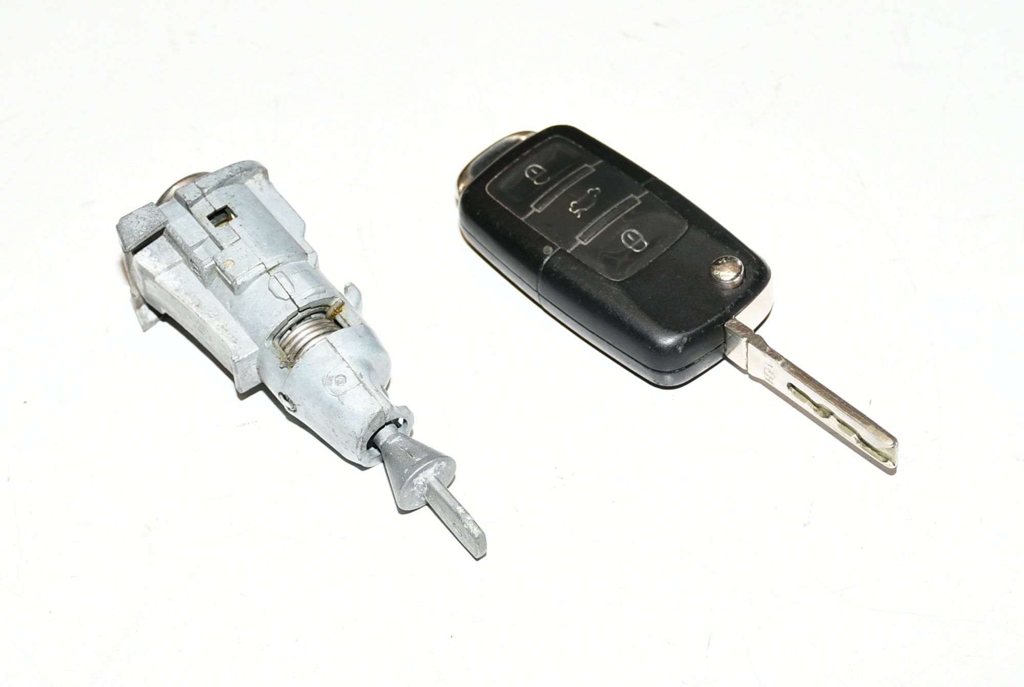 Schlosssatz Schließzylinder Schlüssel Vorne,Links 1K0959753G 9B9  Original VW 