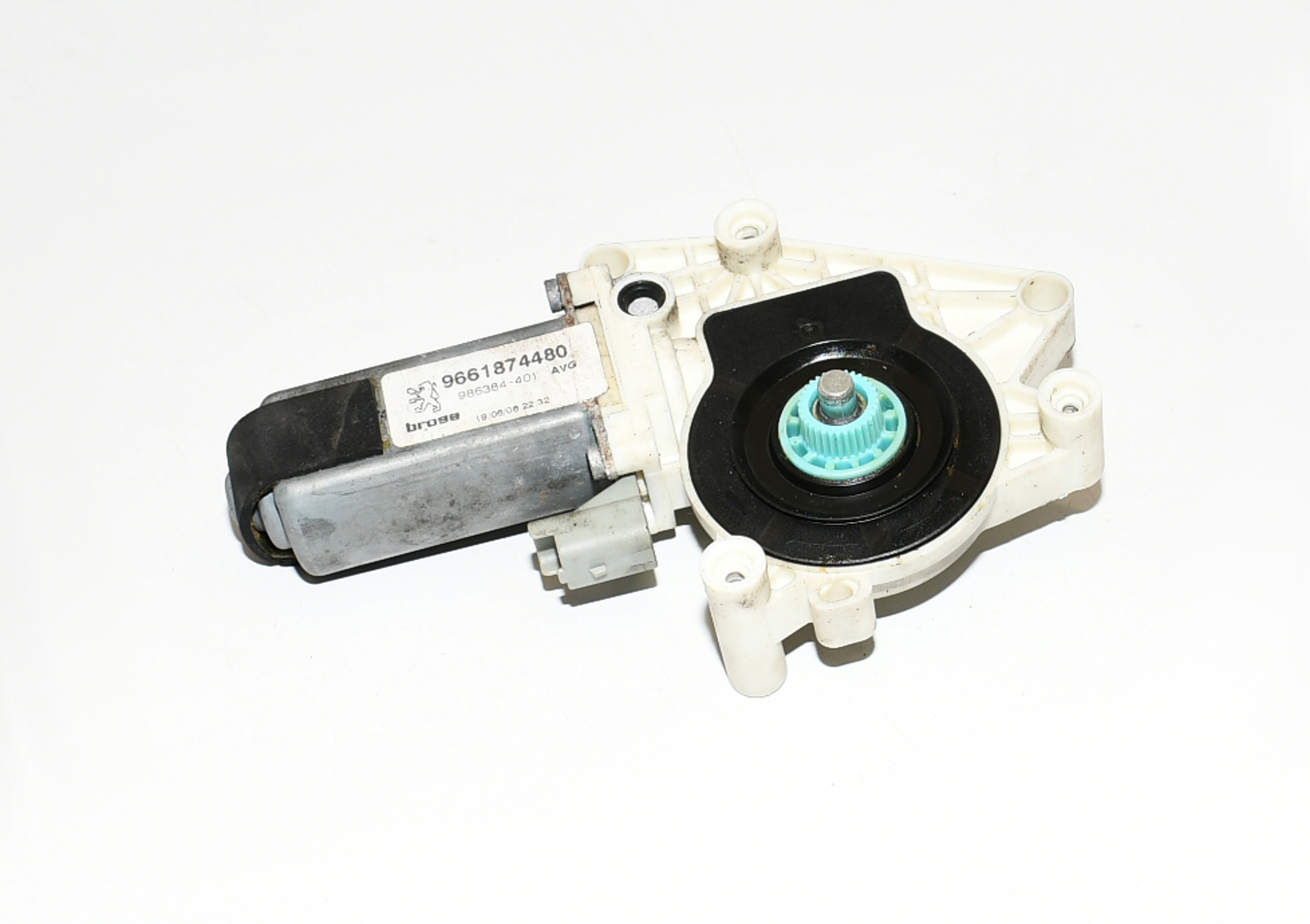 Fensterhebermotor Vorne,Links 9661874480 206 CC Cabrio Original brose 