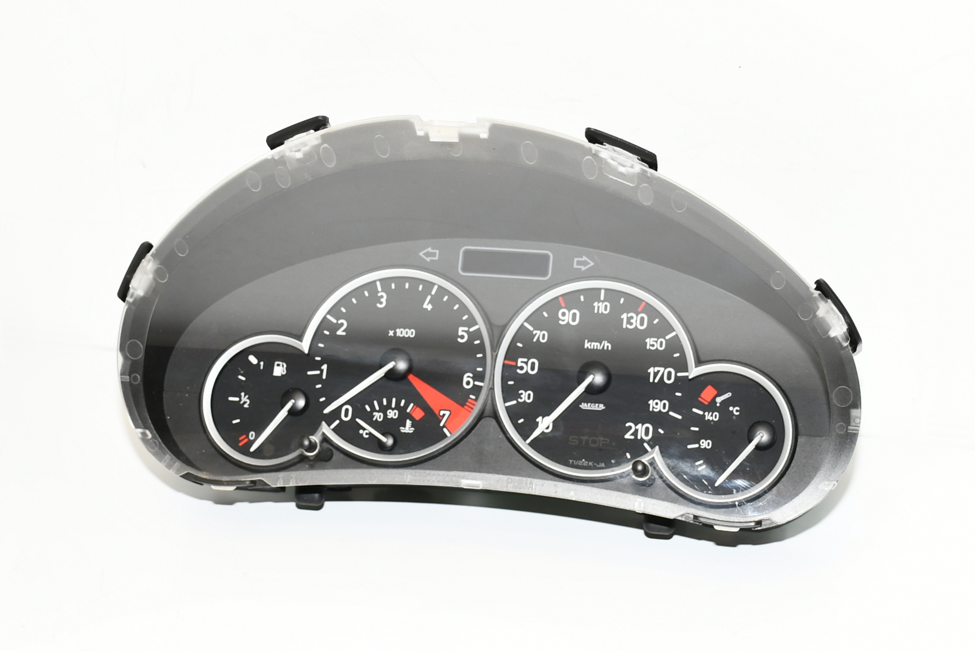 Kombiinstrument Tachoeinheit  9659731180 206 CC Cabrio 1,6 80KW  TU5JP4 Orig. 
