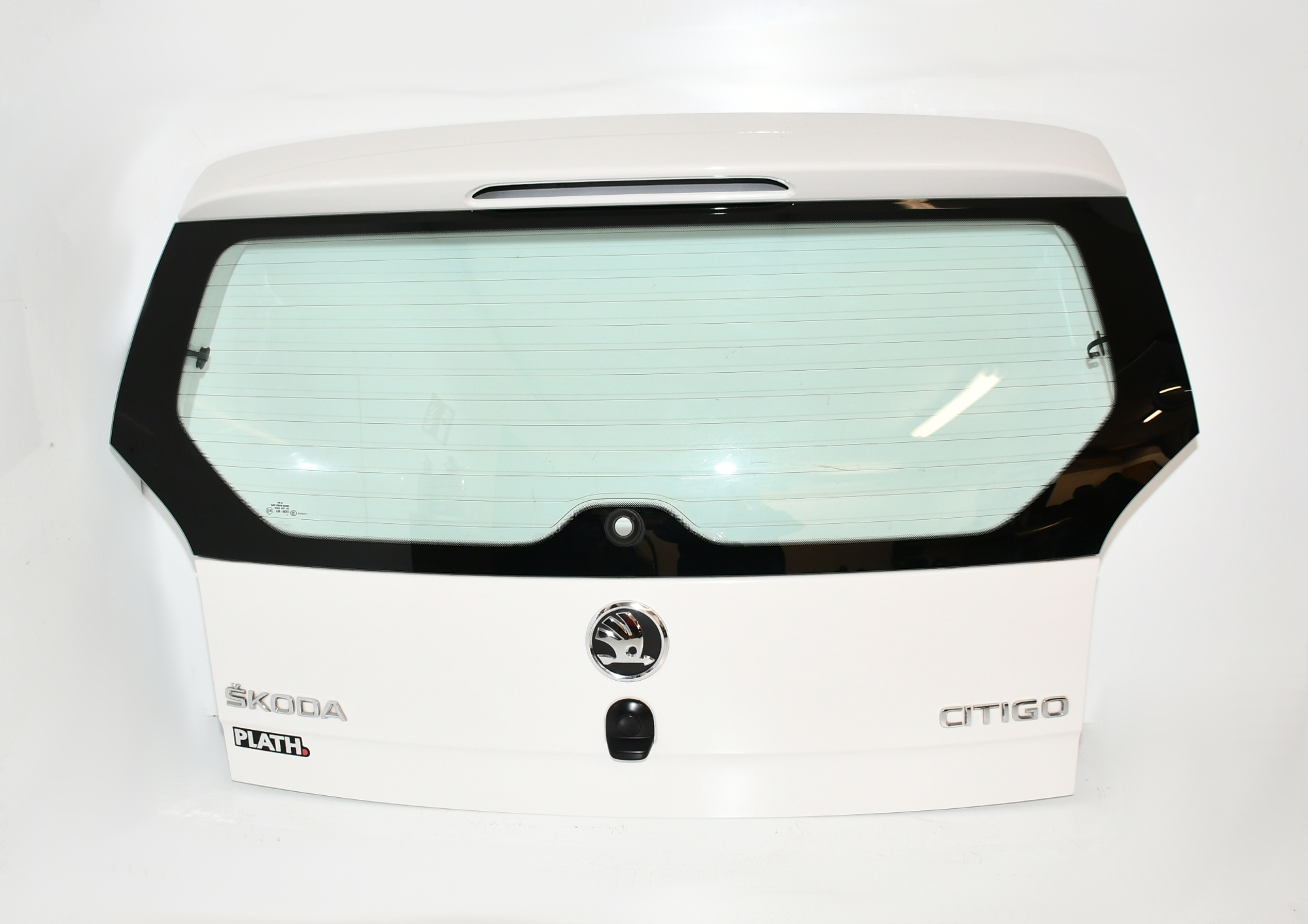 Heckklappe Kofferraumklappe  1ST827025D LB9A Candyweiss Citigo Original Skoda 