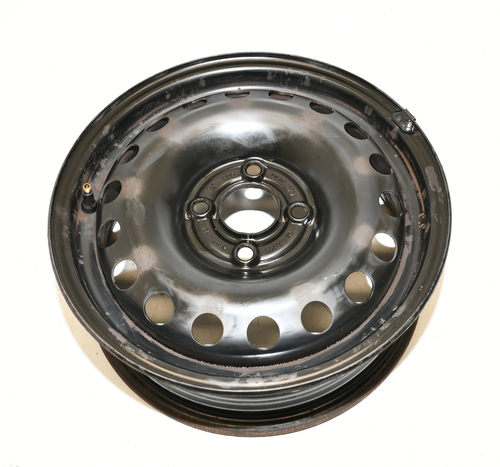 Stahlfelge 5Jx14H2 ET35  1S0601027G 03C ralleyschwarz Citigo Original Skoda 