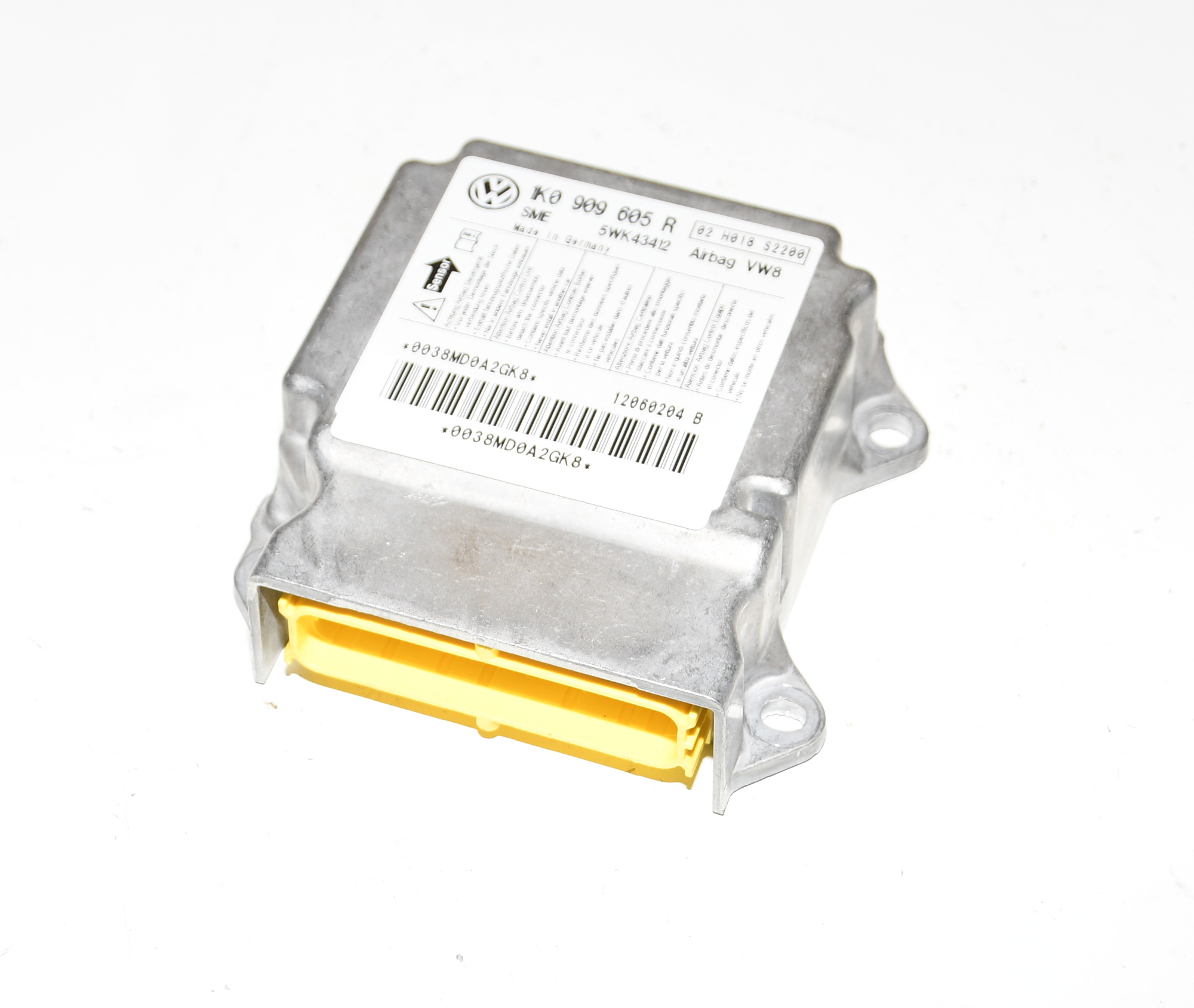 Airbagsteuergerät Airbagmodul  1K0909605R 01D Golf Plus 5M Original VW 