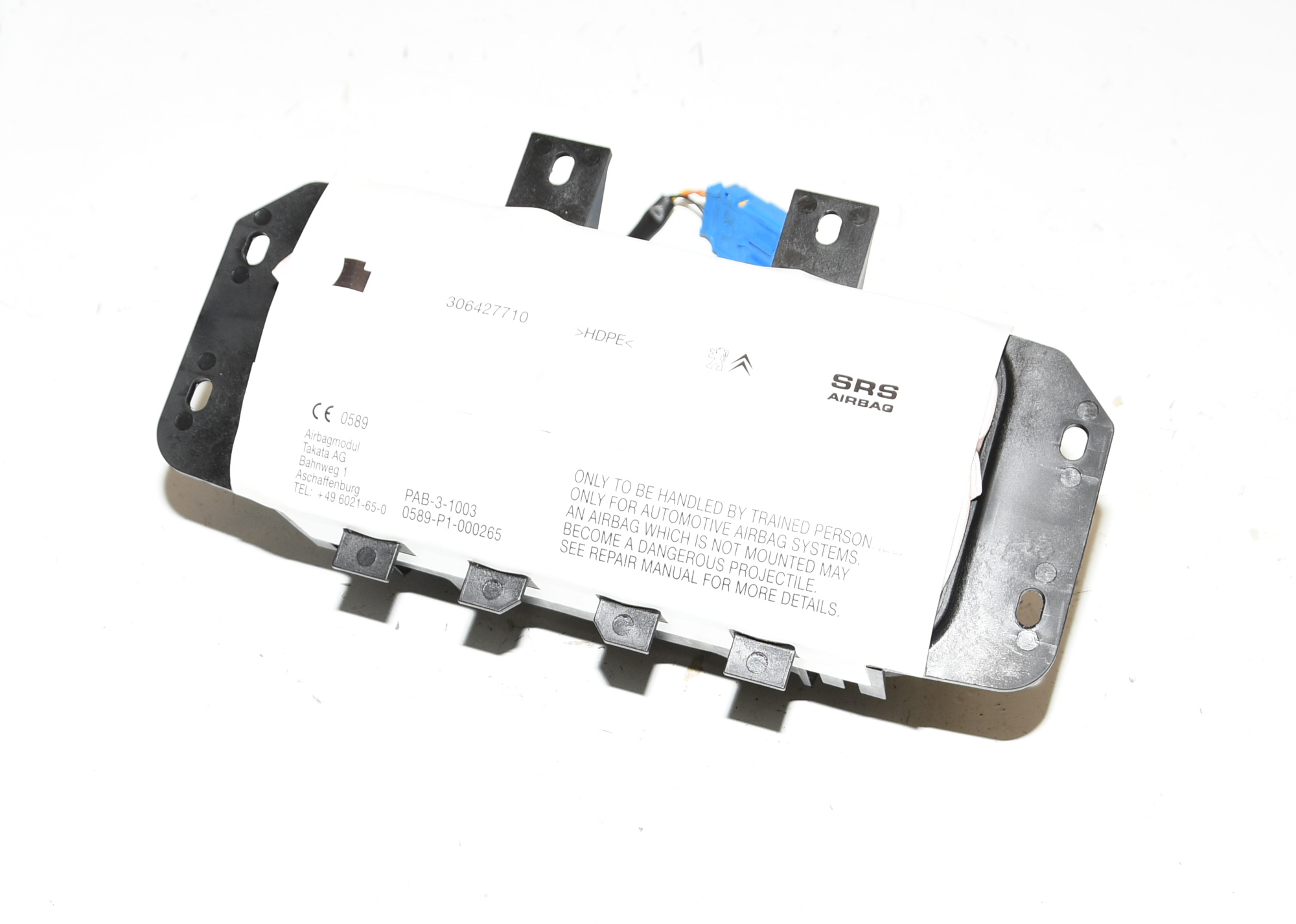 Verkleidung Abdeckung Armaturenbrett  9801618280 DS3 Cabrio Original Citroen   