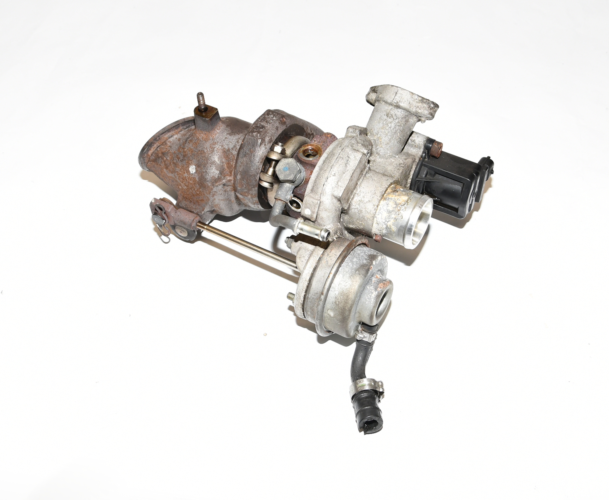 Abgaskrümmer Abgasturbolader  55250572 500C Cabrio 0,9 77KW 199 B6.000 Orig. 