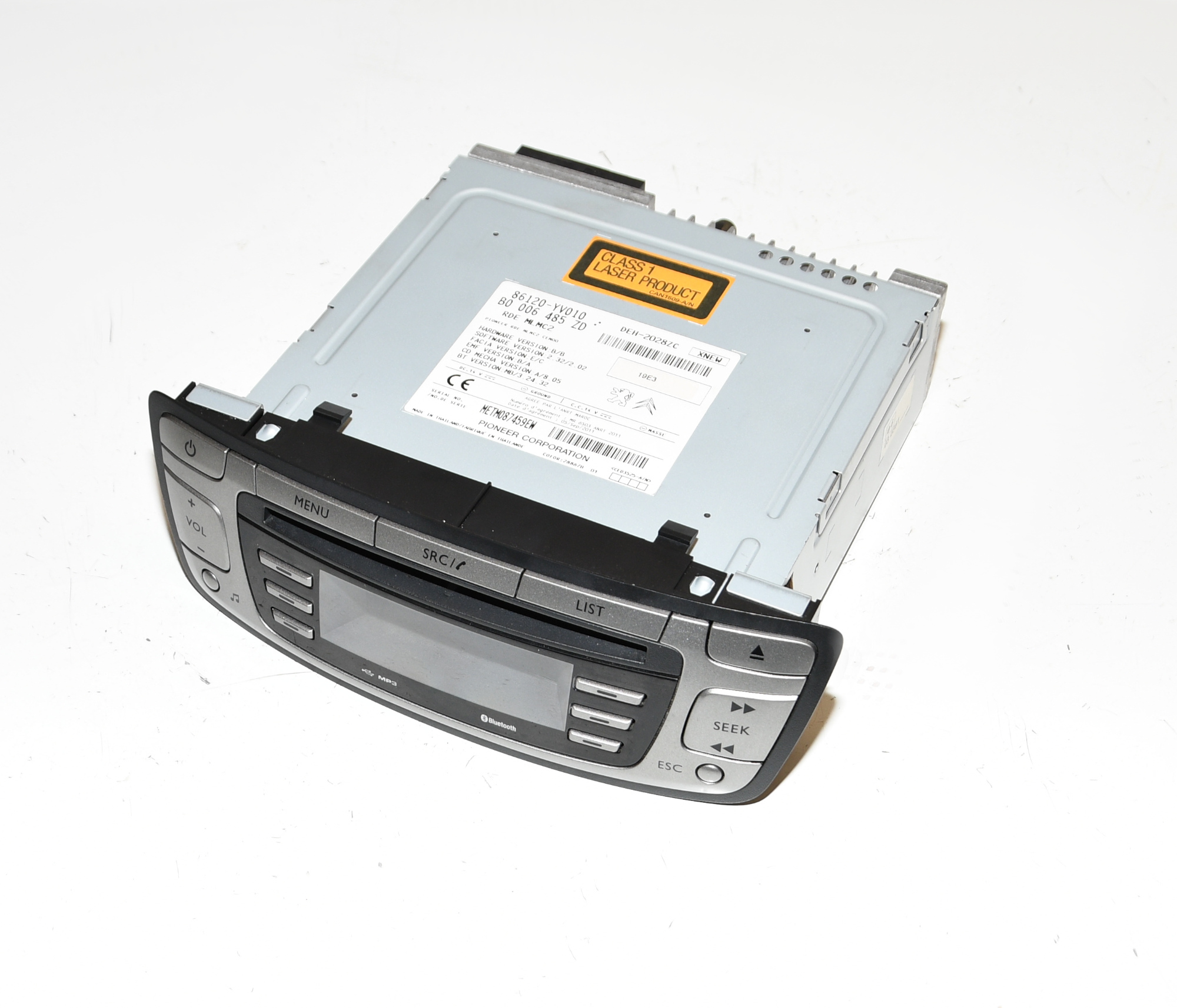 Autoradio CD-Radio  86120-YV010 Aygo Original Toyota 