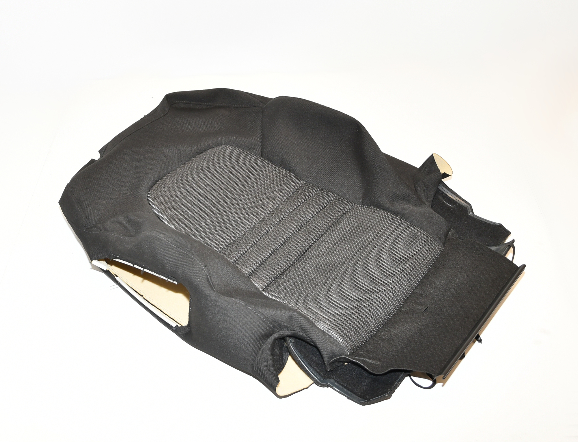 Lehnenbezug Sitzbezug Vorne,Rechts L0045265ZD Schwarz Mistral 407 Coupe Orig. 