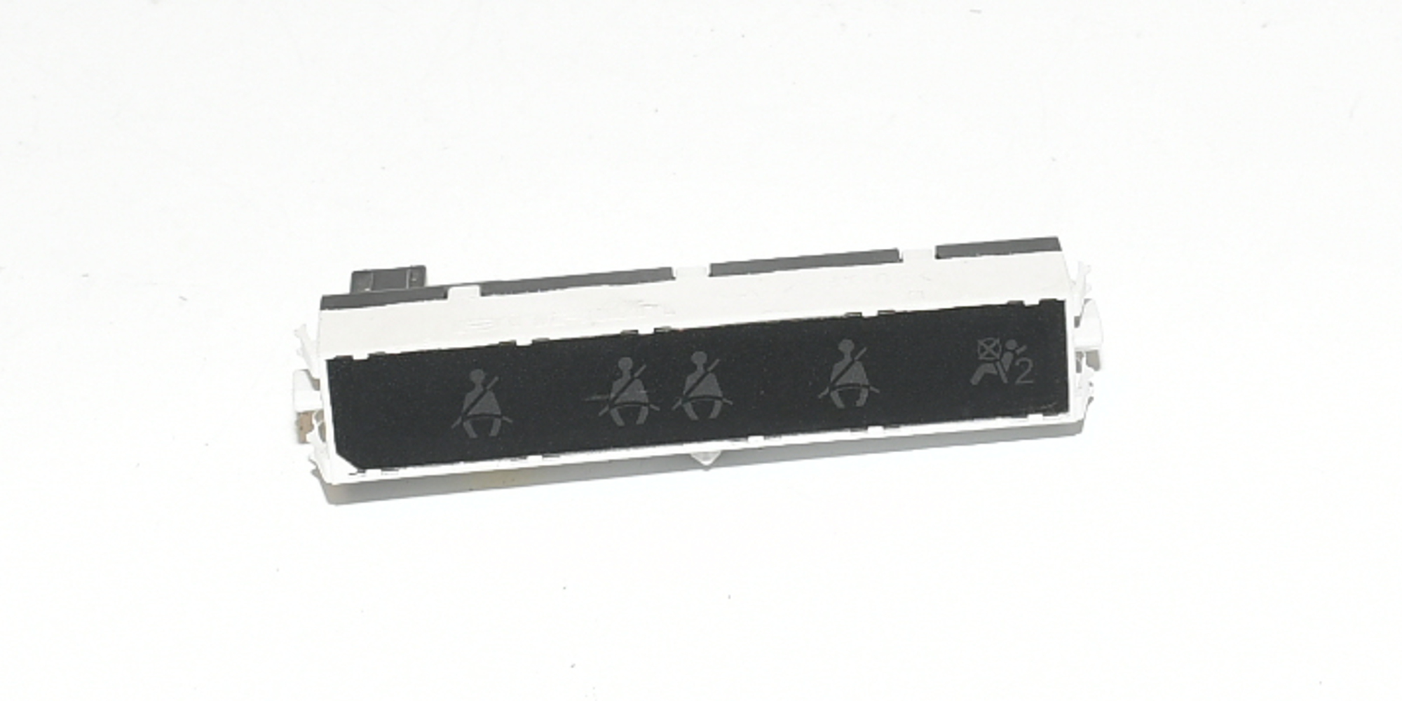Anzeigeeinheit Display  Gurt / Airbag 9664447780 207 CC Original Bitron 