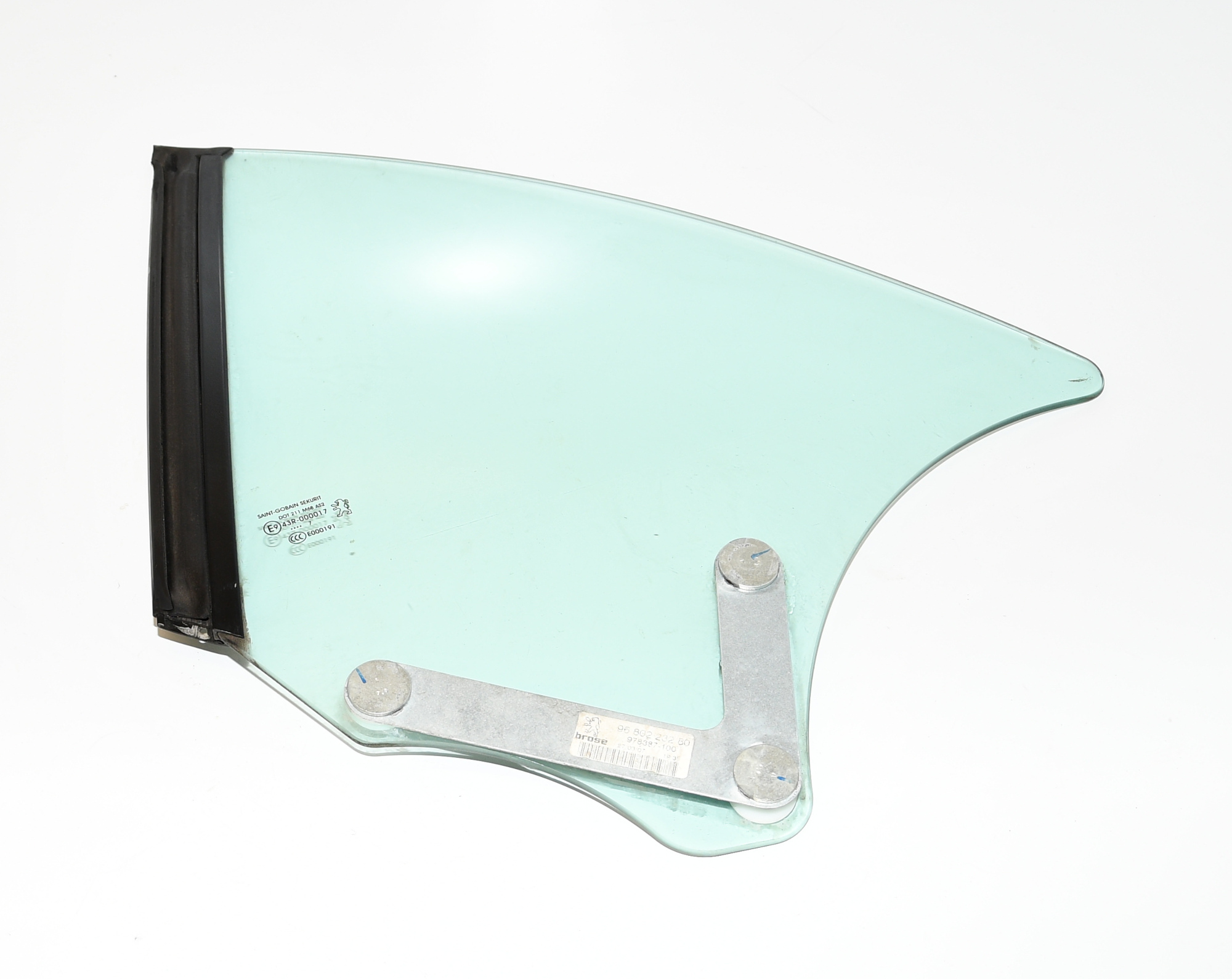 Dreiecksfenster Seitenscheibe Hinten,Links 9680223280 207 CC Cabrio Original 