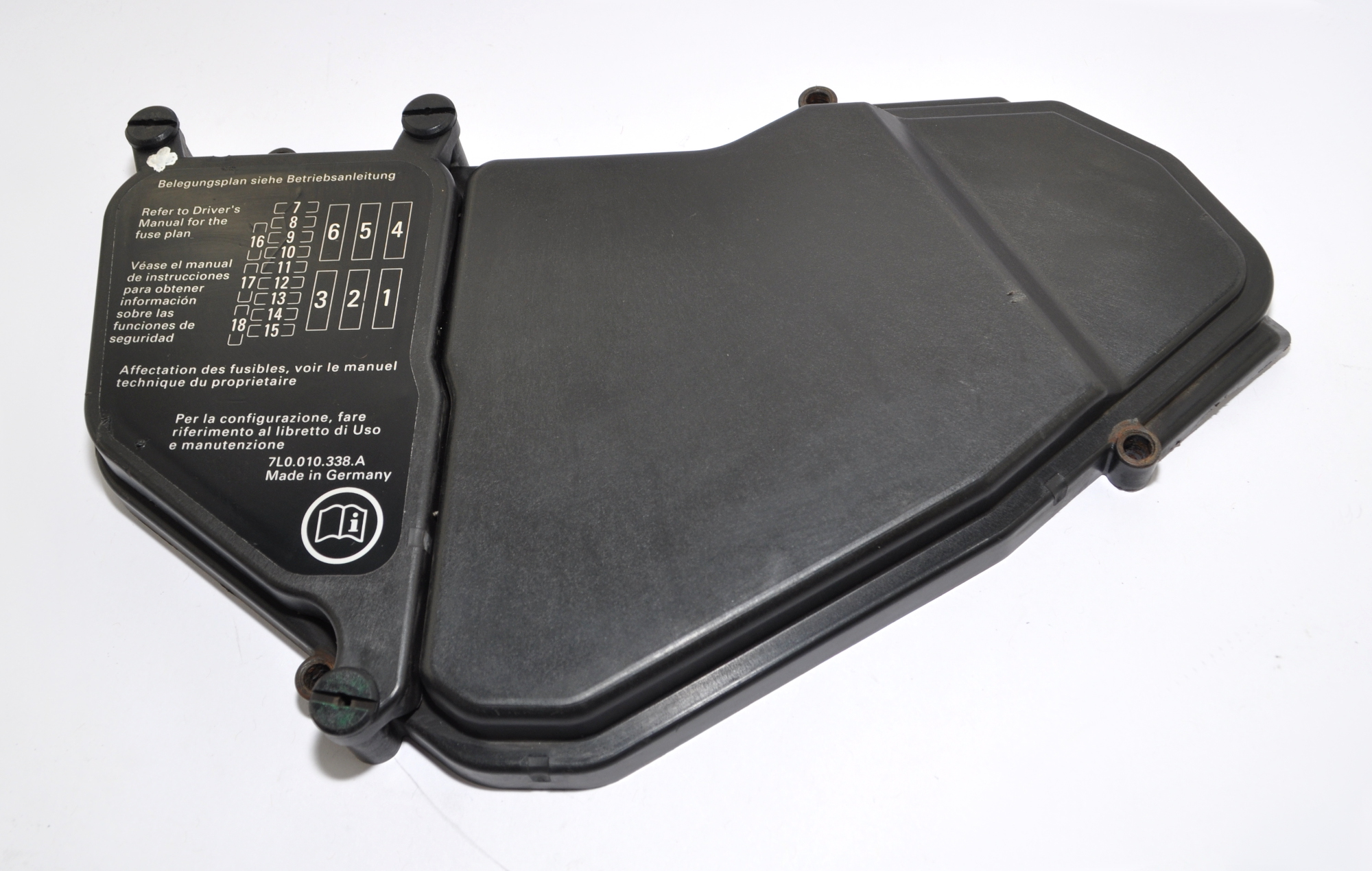 Abdeckung Sicherungsträger Oben 7L0937576 Cayenne S 9P Original Porsche 