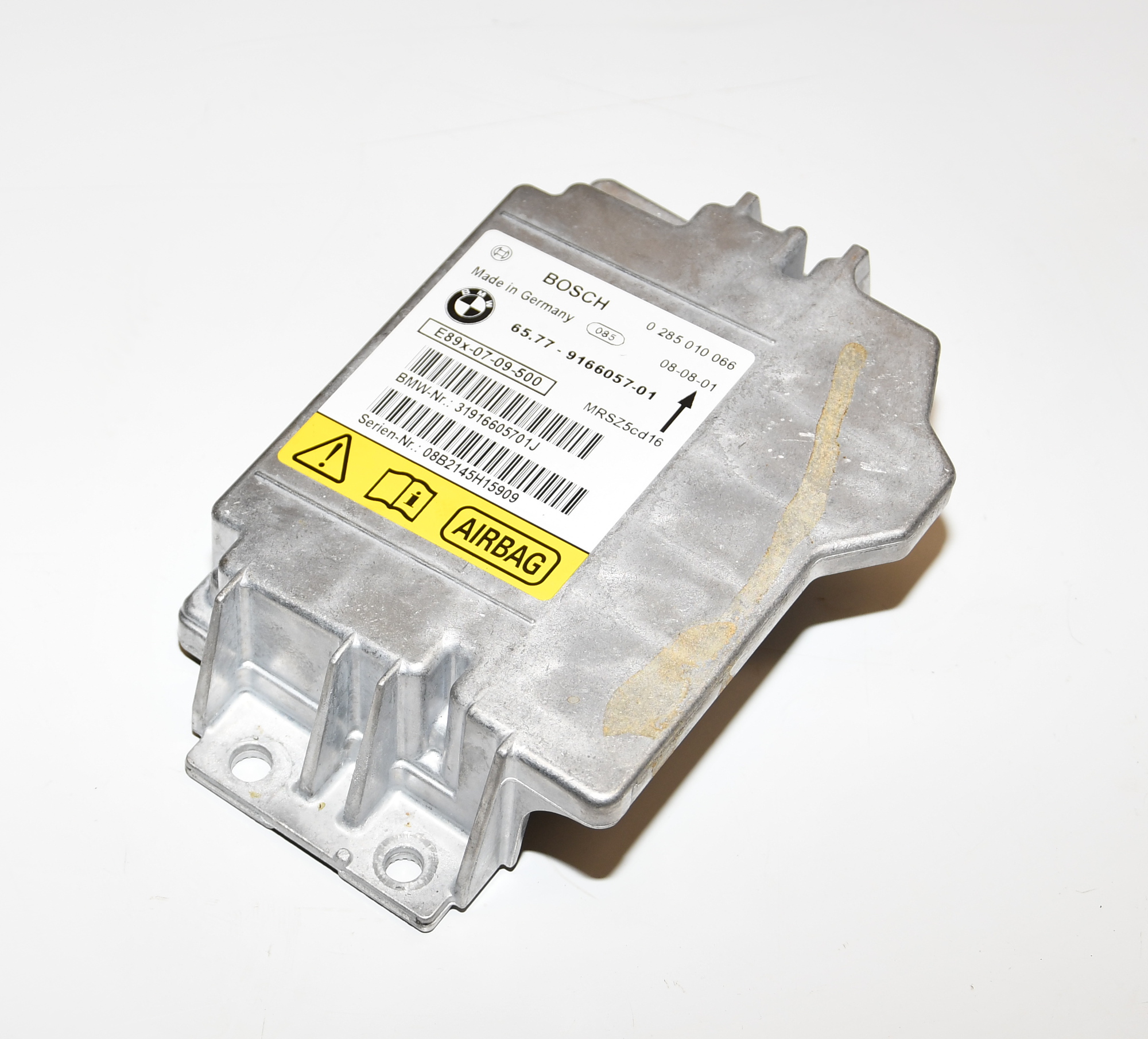 Airbagsteuergerät Airbagmodul  65779166057 E87 116I Original Bosch 