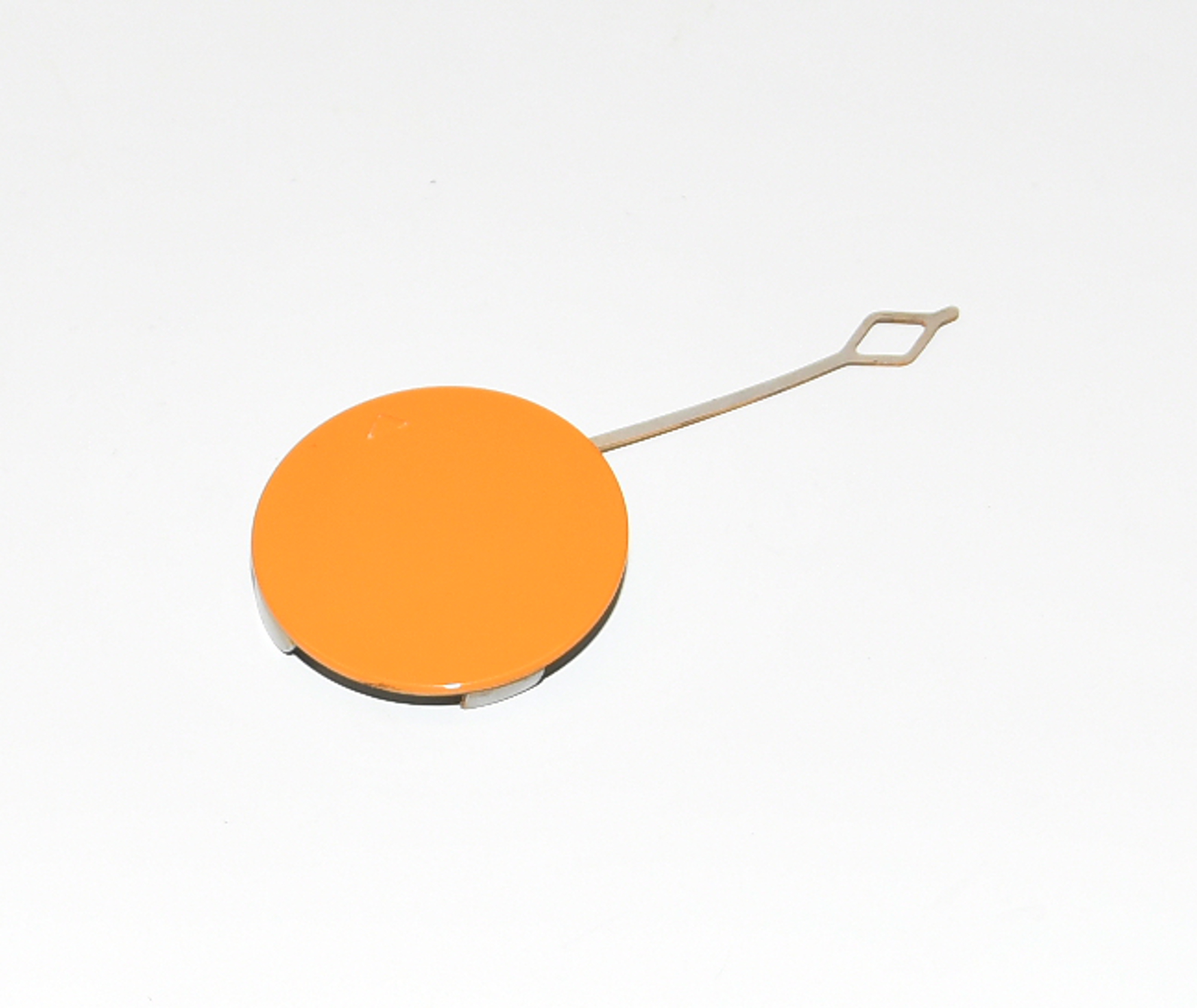 Abdeckung Kappe Abschleppöse Hinten,Rechts 7315504 B70 Volcanic Orange Orig. 
