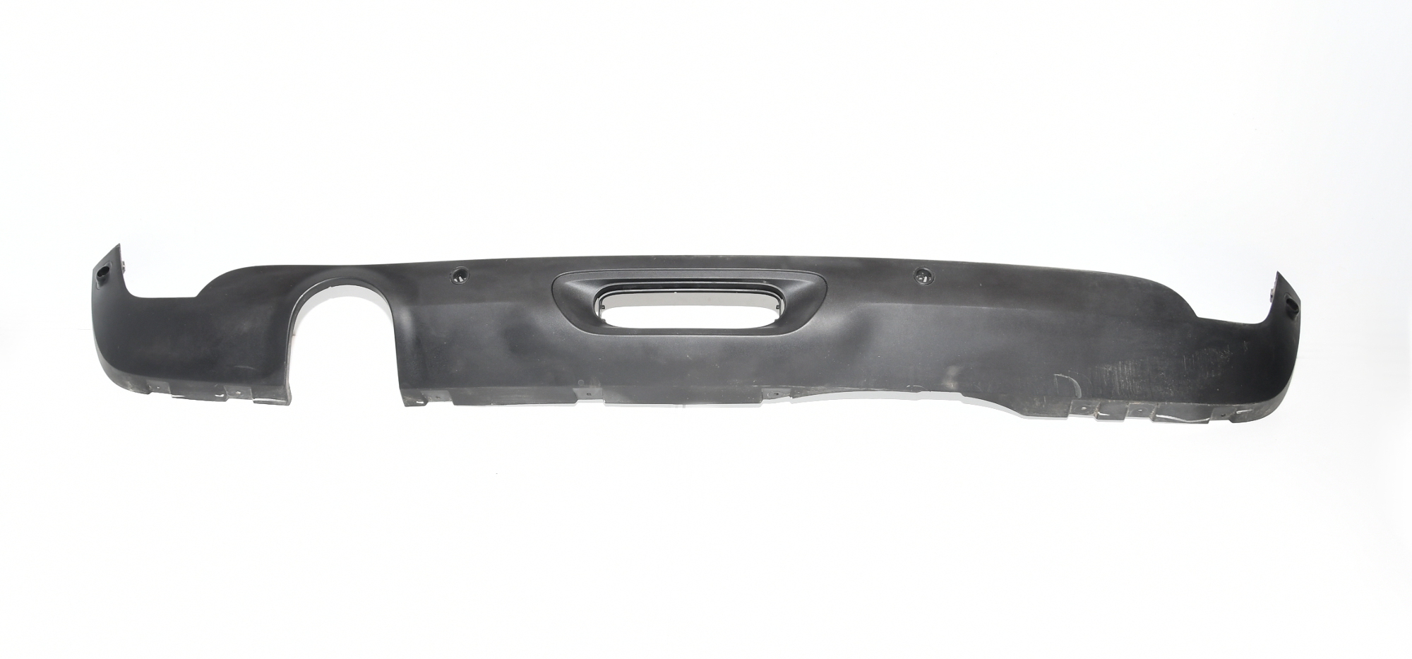 Unterlippe Spoiler Stoßfänger Hinten PDC 7302548 Schwarz Mini One First F56 