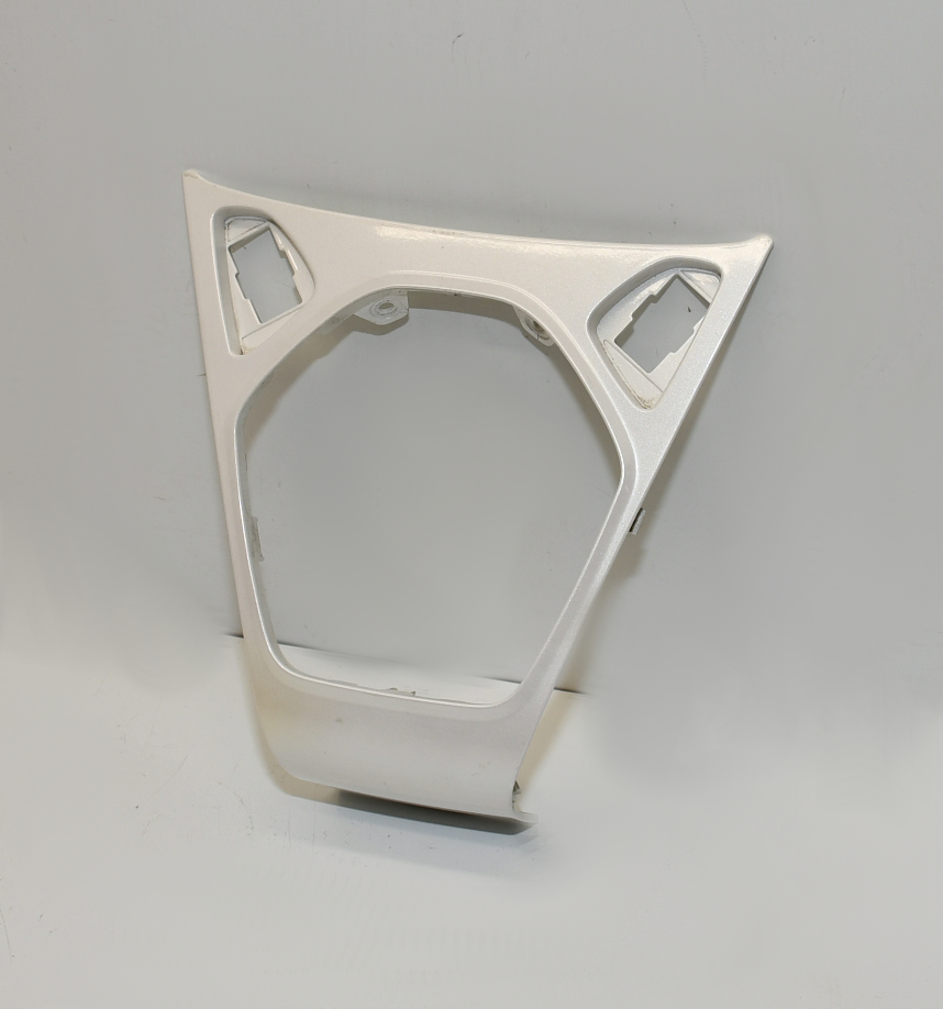 Verkleidung Abdeckung Armaturenbrett Mitte,Unten 735433915 Pearl Weiß Original 