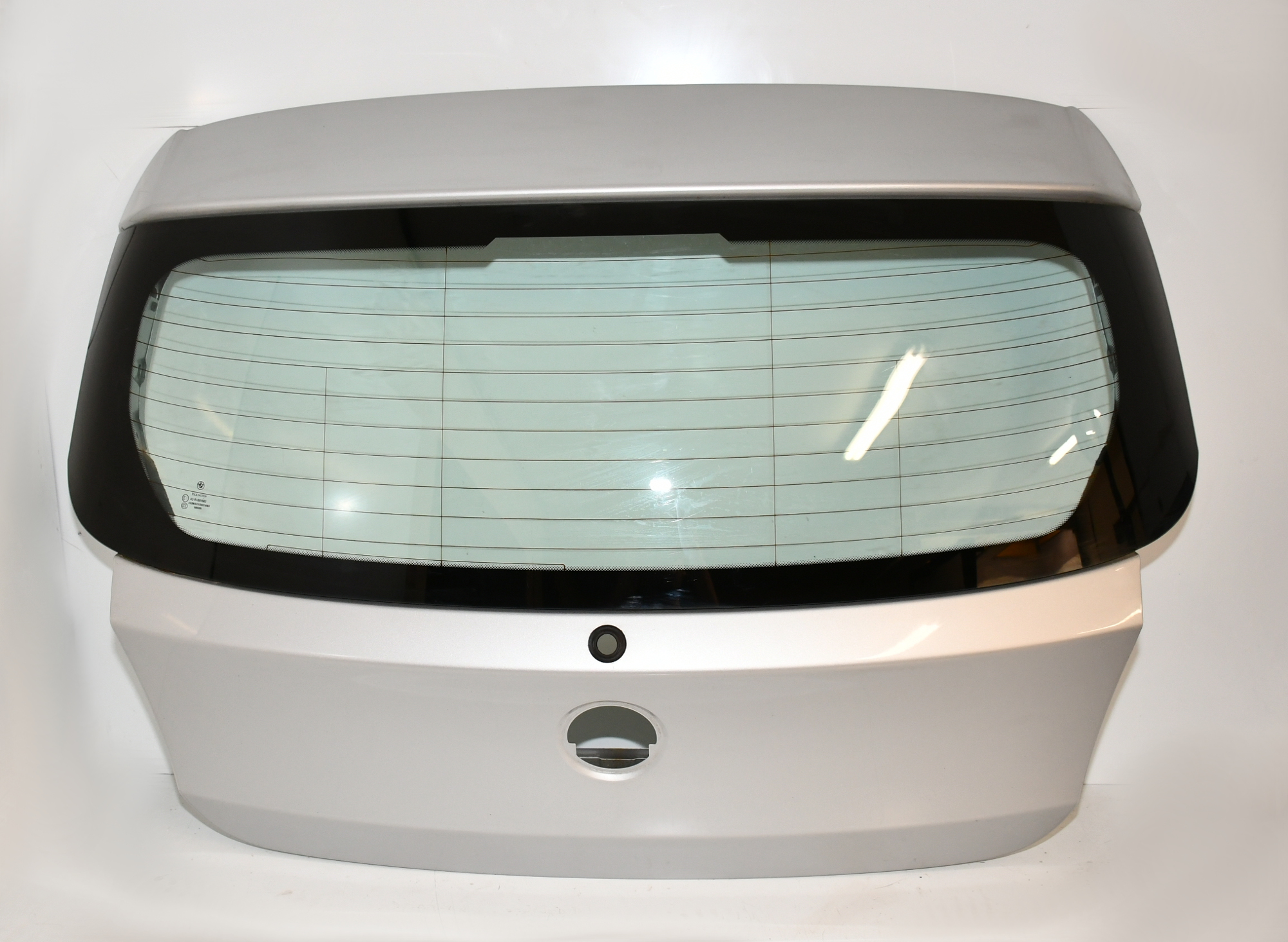 Heckklappe Kofferraumklappe Hinten 41627133898 354 Titansilber E81 Original BMW 