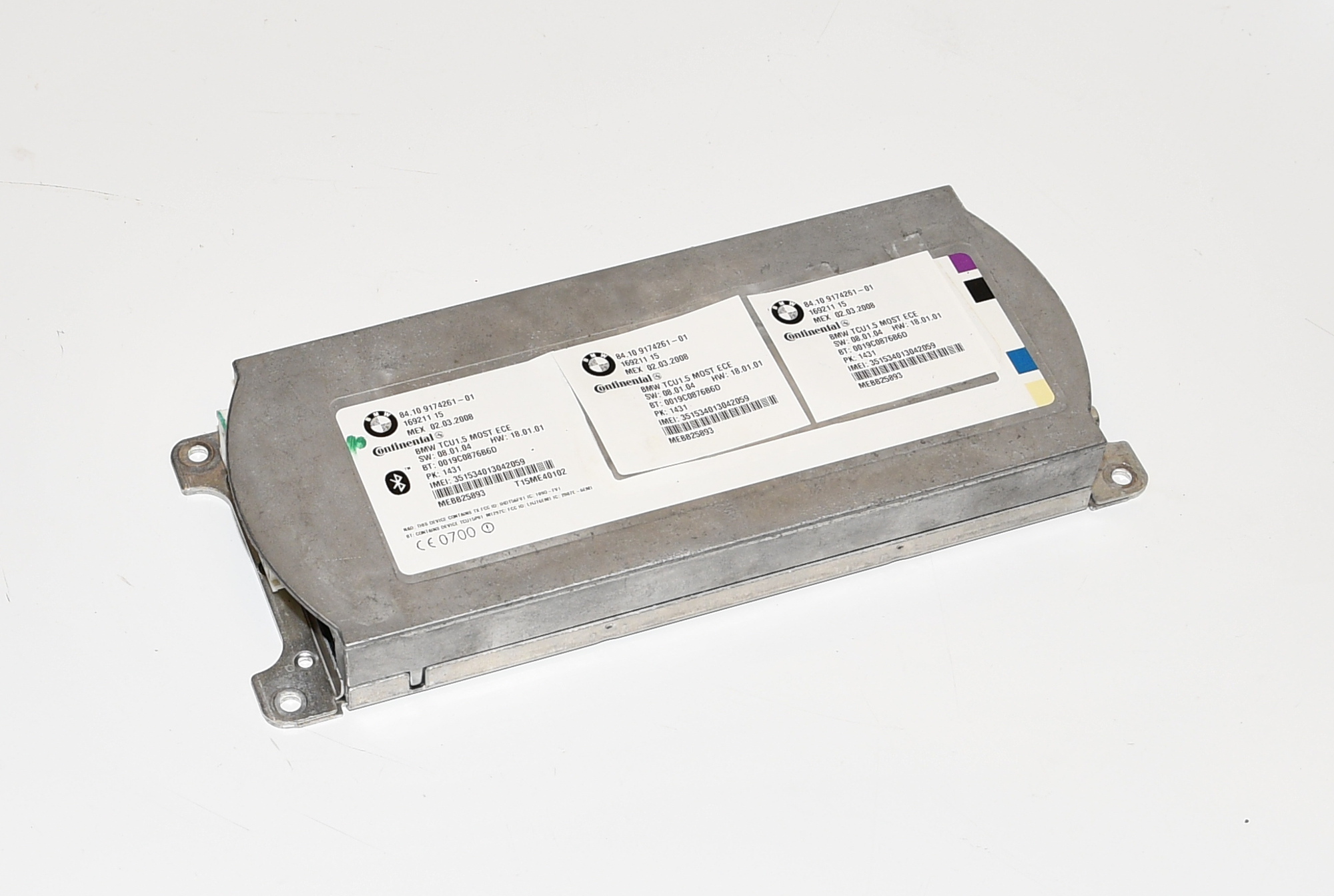 Steuergerät Telefon Interfacebox Bluetooth  84109174261 E60 525d Original 