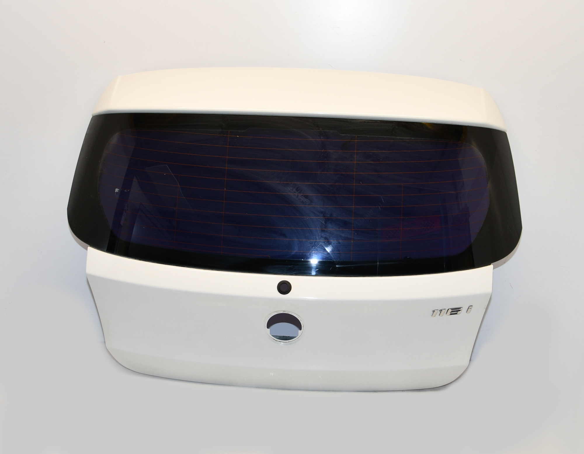 Heckklappe Kofferraumklappe  41627133898 300 Alpinenweiss 3 BMW E81 116I Orig. 