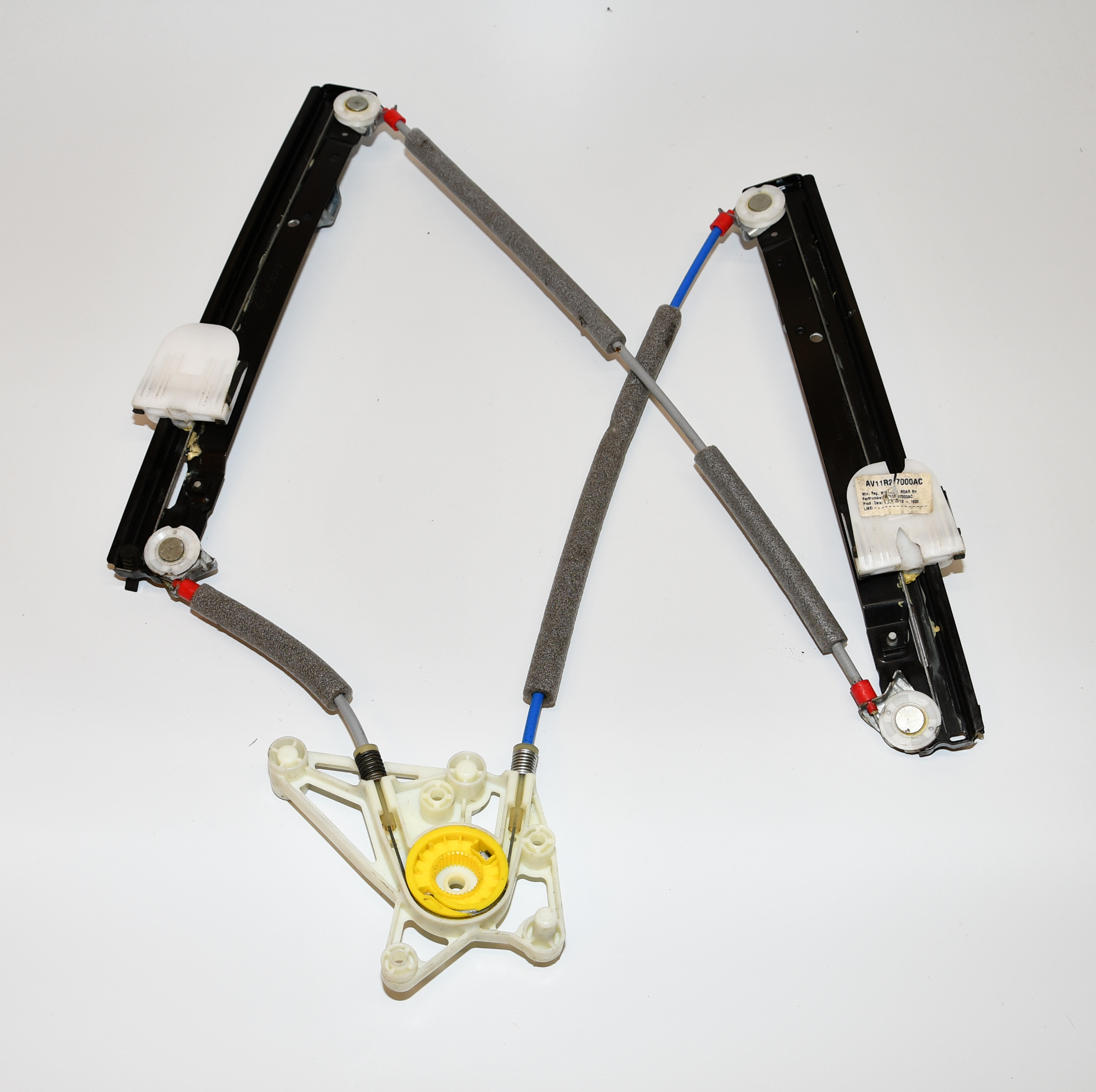 Fensterhebermechanik elektr. ohne Motor Hinten,Rechts AV11-R27000-AC B-Max Ford 