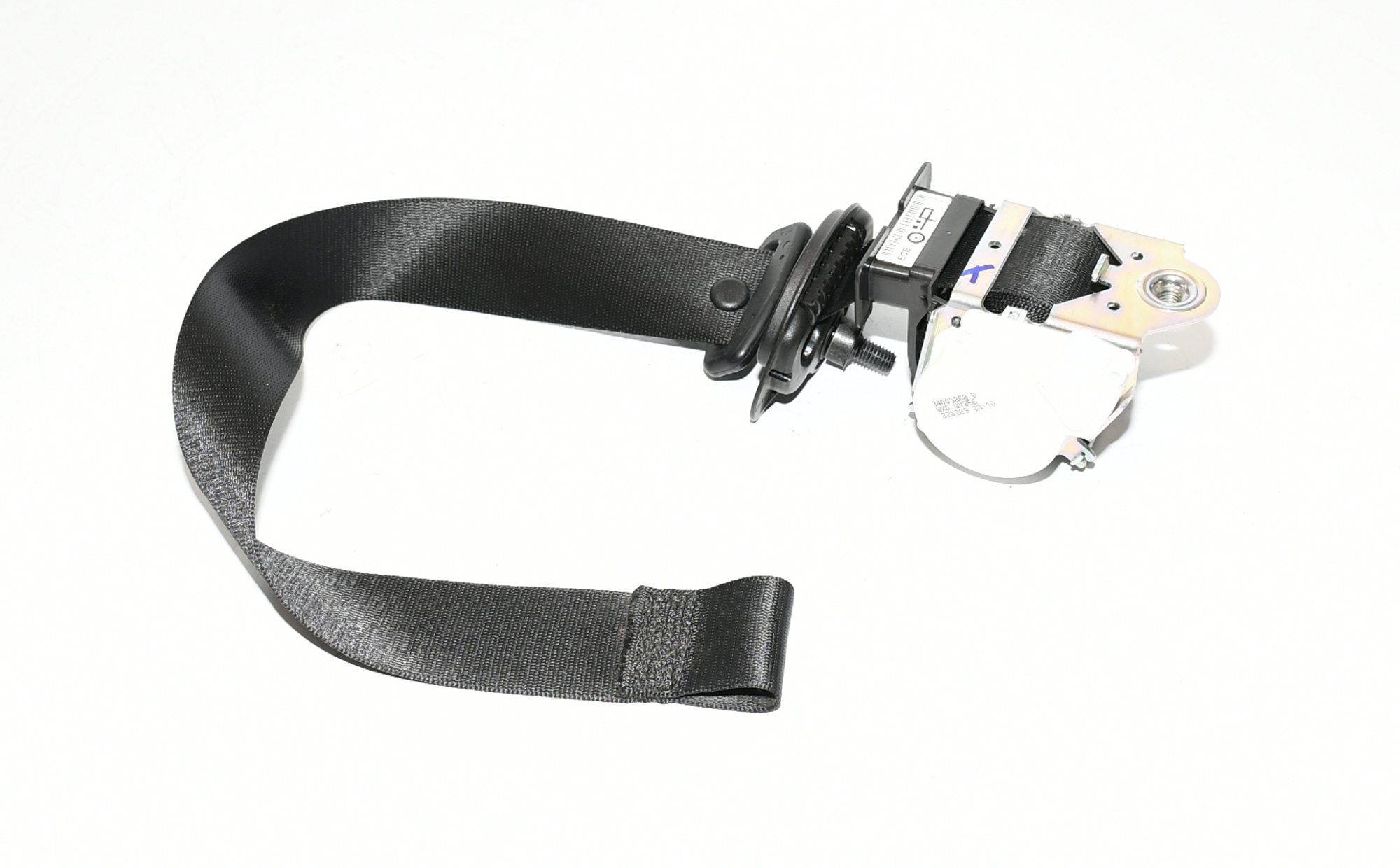 Dreipunkt Sicherheitsgurt Vorne,Rechts 34003268D Schwarz 1er E81 Original BMW 